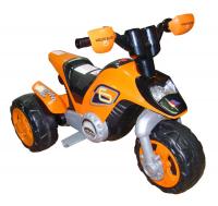 Детский мотоцикл, оранжевый