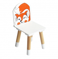 Стул детский деревянный РЫЖАЯ ЛИСА