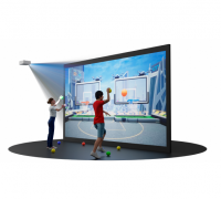 Интерактивная стена попадалкин