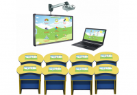 Интерактивный класс для ДОУ (ноутбук, инт.доска, 8 парт)