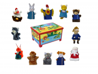 Театральный сундучок №4 (25 кукол)