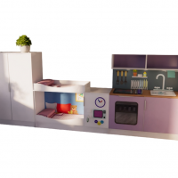 Дидактическая стенка «Уютный дом»